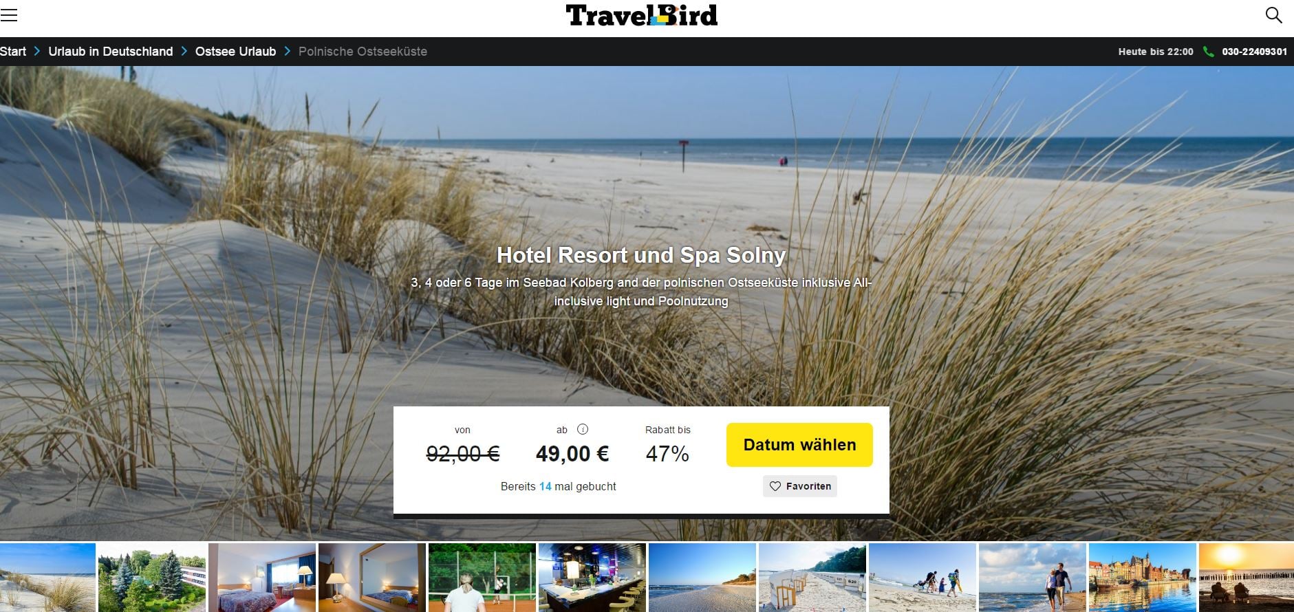 3 Tage All Inclusive Urlaub an der polnischen Ostsee für 49€!