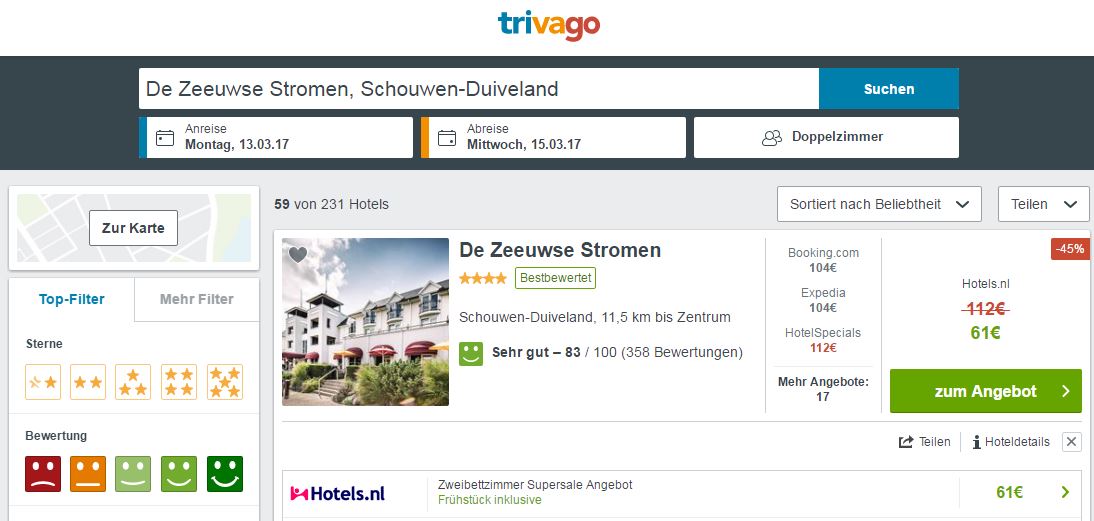 Holland mit Hund Urlaub im 4* Hotel & Frühstück ab 61€ pro Nacht