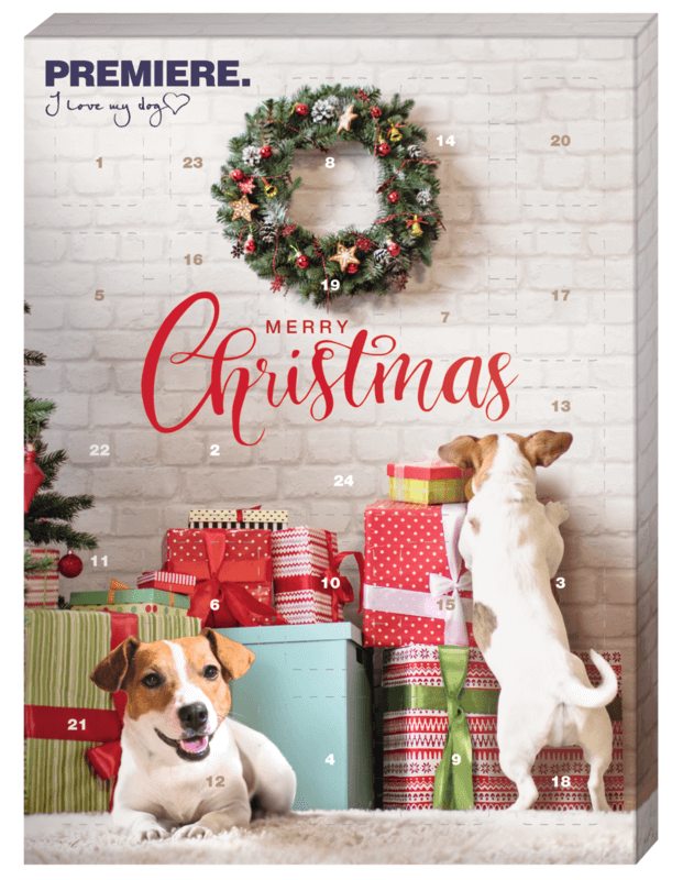 Weihnacht Mit 8 verschiedenen Snacksorten Vitakraft Adventskalender für Hunde 