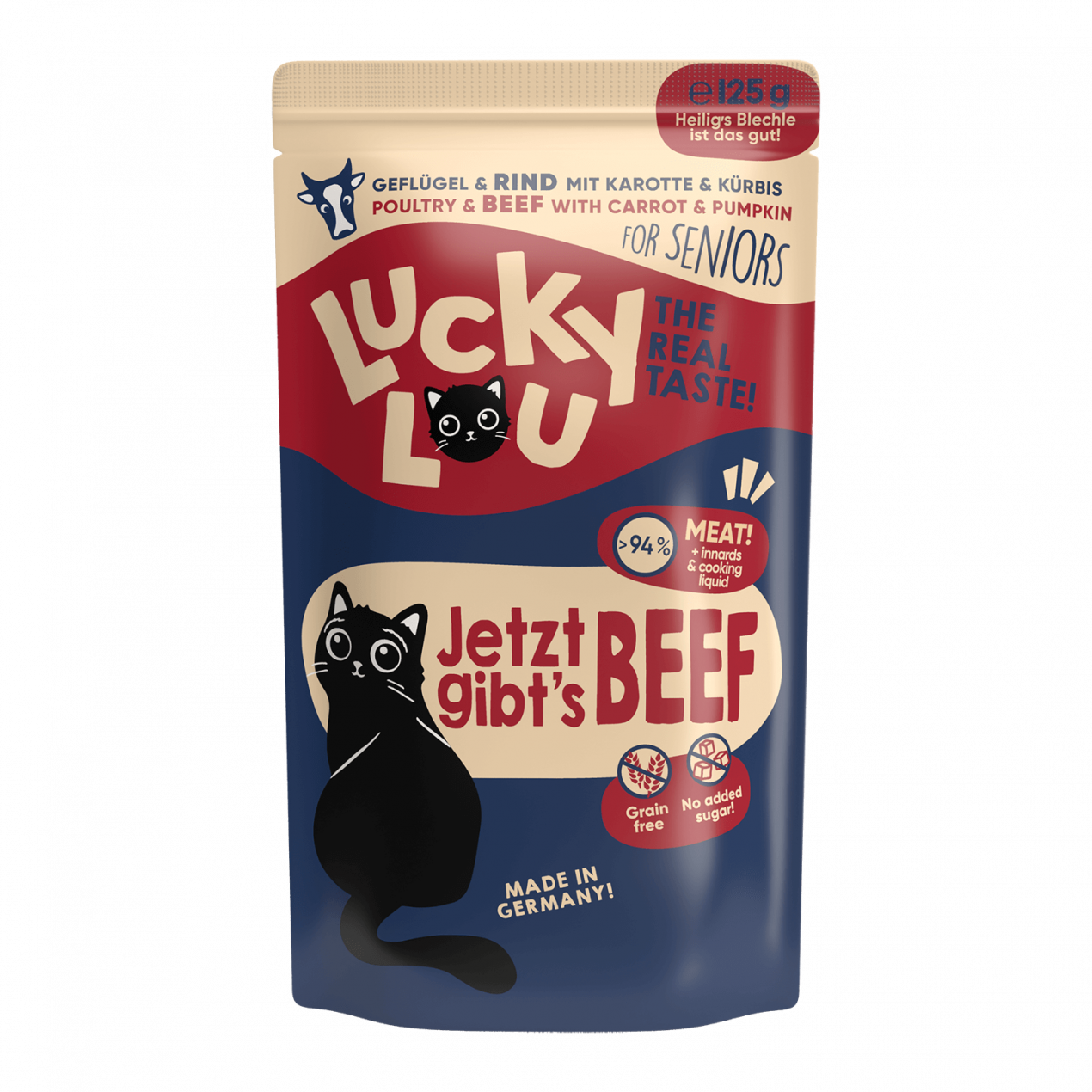 Starkes Futter von Lucky Lou Die beste Katzennahrung für eure Katzen!